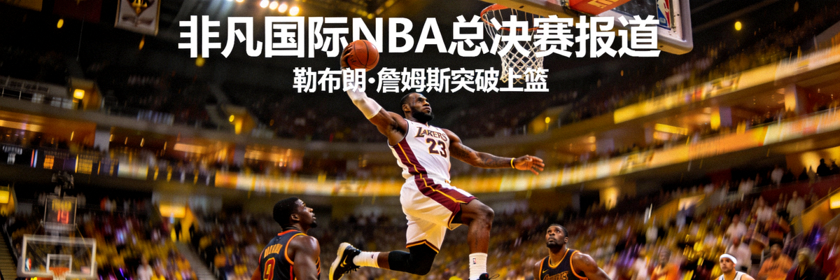 非凡国际NBA总决赛报道 - 勒布朗·詹姆斯突破上篮